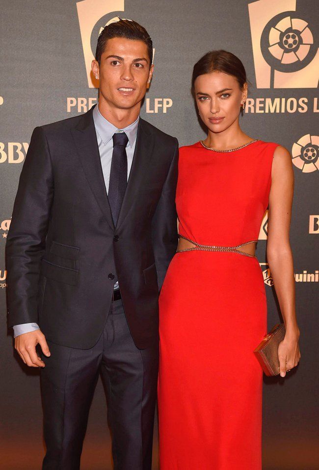 Irina Shayk and Cristiano Ronaldo