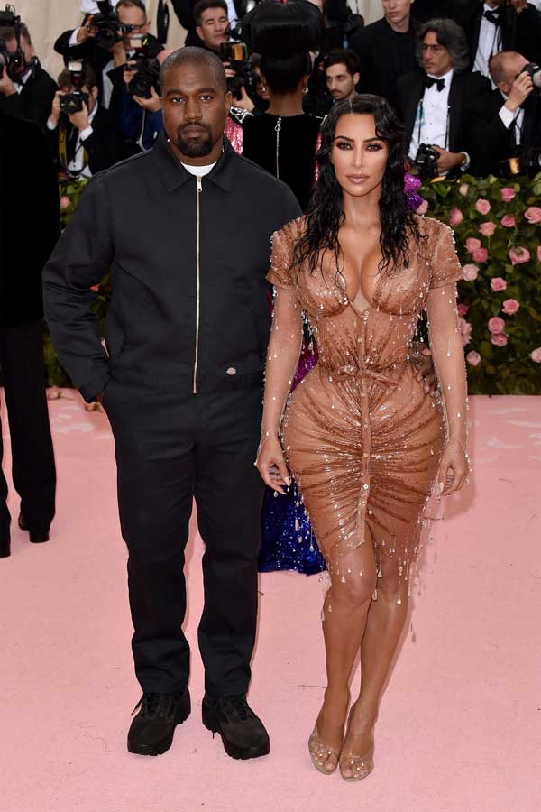 Kim Kardashian- West and Kanye West - Celebrity Couple